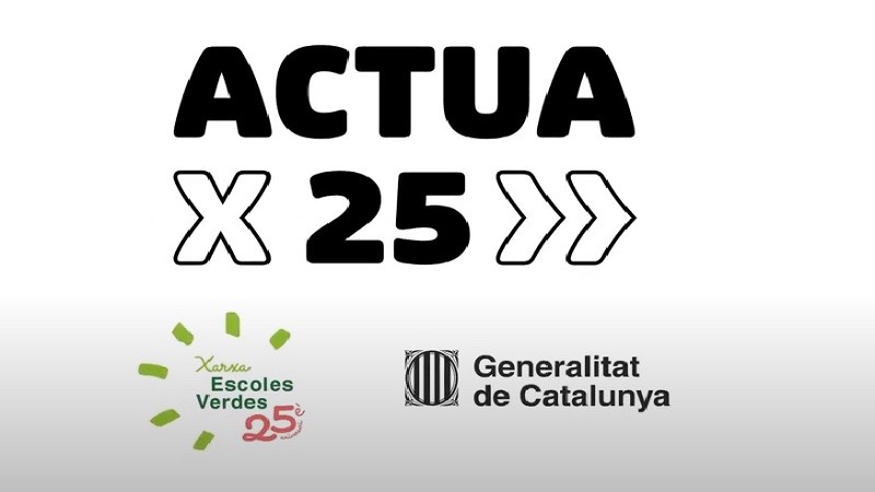 La Xarxa d'Escoles Verdes celebra 25 anys 